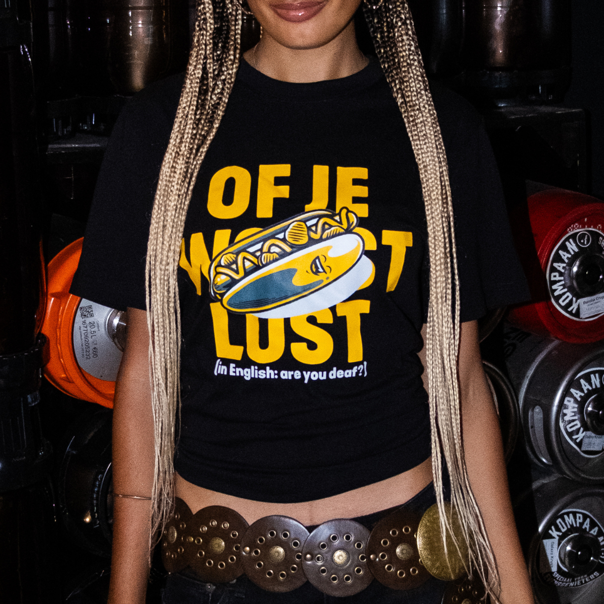 'Of je worst lust' - Hoender & Hop Shirt